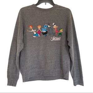 Forever 21 Graphic Jetsons gray sweater crewneck